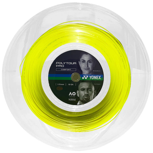 Yonex reel Polytour Pro 115 Yellow (200M)
