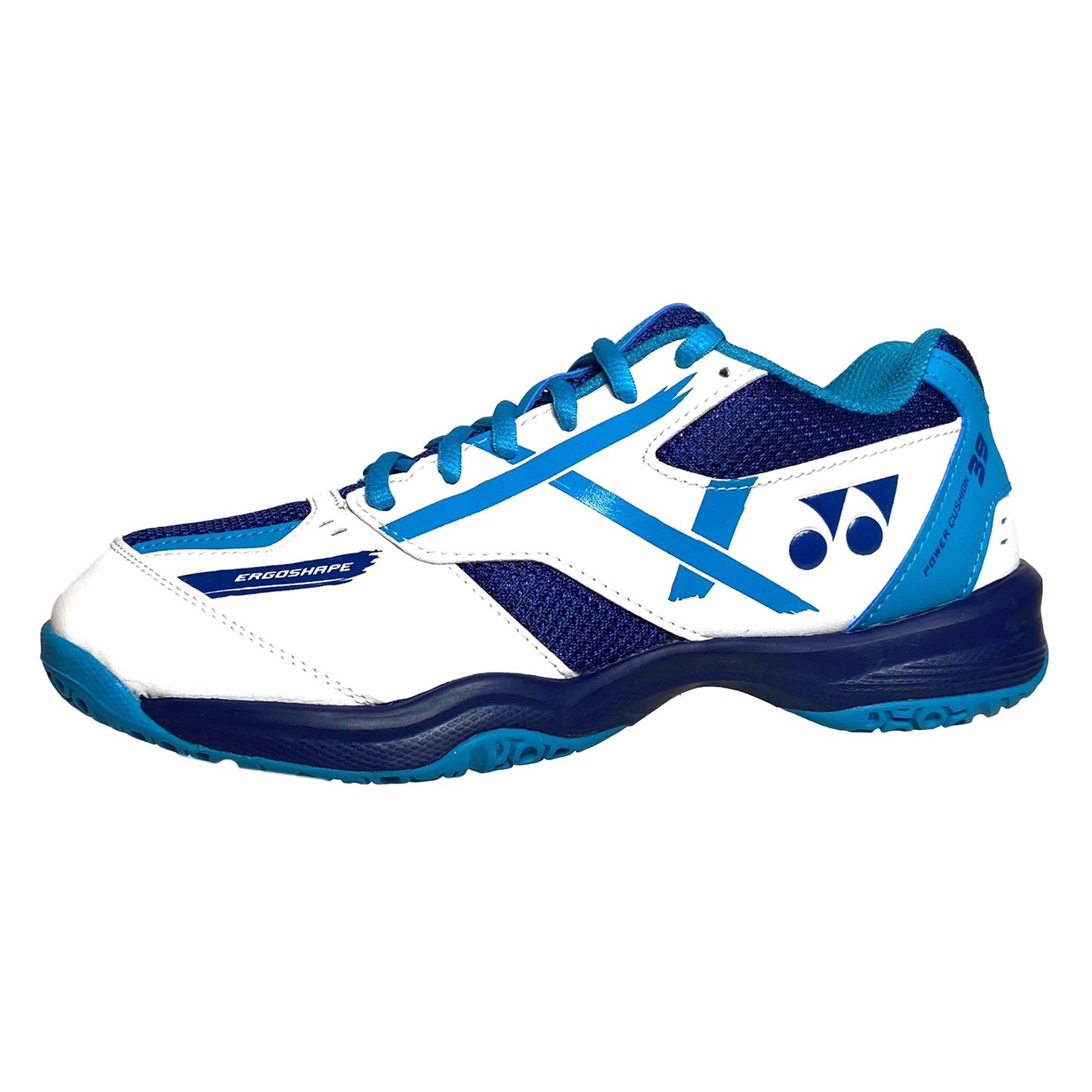 Yonex Power Cushion SHB39 Indoor Unisexe Blanc/Bleu