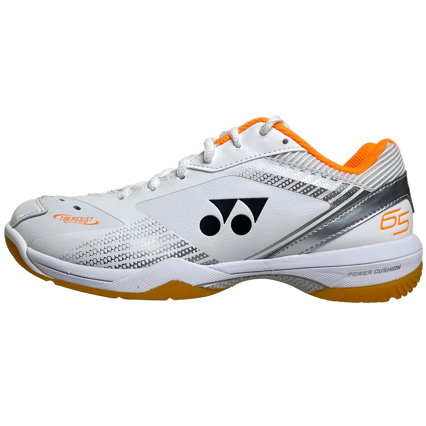 Yonex Power Cushion SHB 65Z 3 WIDE Indoor Homme Blanc/Orange