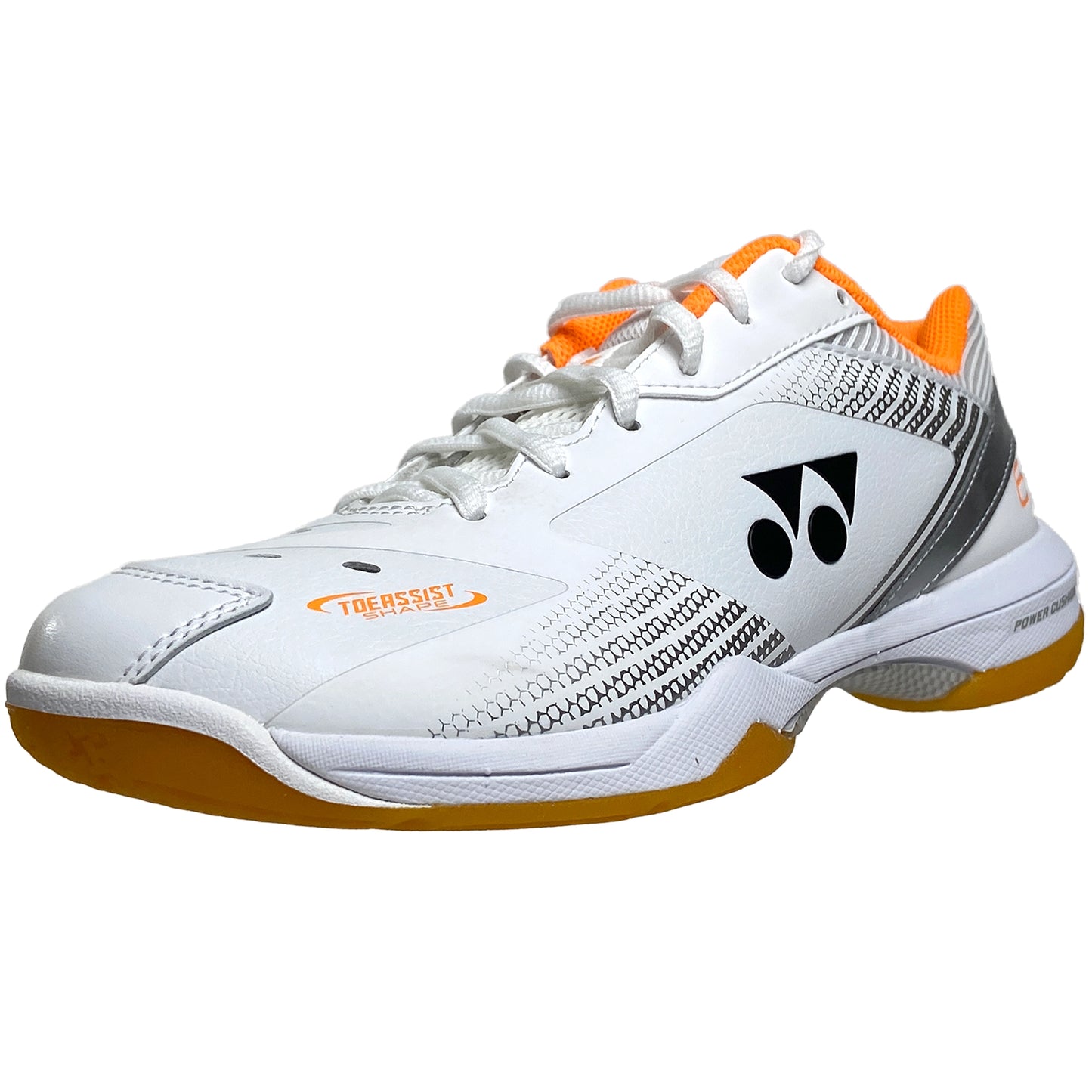 Yonex Power Cushion SHB 65Z 3 WIDE Indoor Homme Blanc/Orange