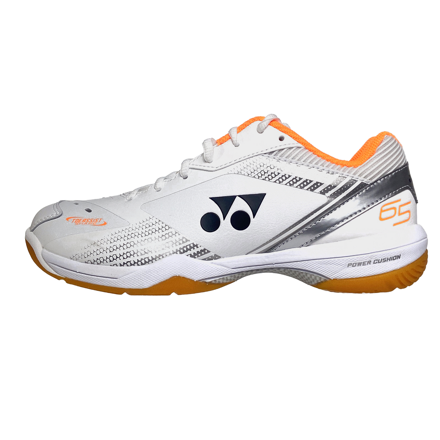 Yonex Power Cushion SHB 65Z 3 WIDE Indoor Homme Blanc/Orange