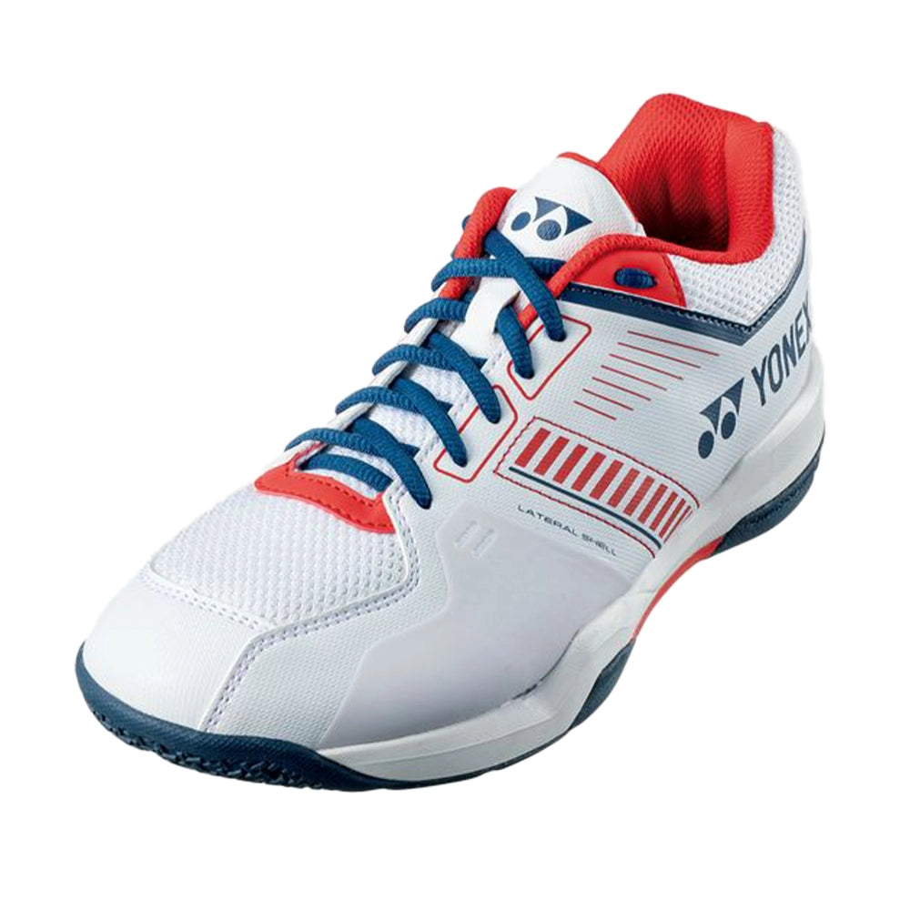Yonex Power Cushion Strider Flow LARGE Indoor Homme - Blanc/Rouge