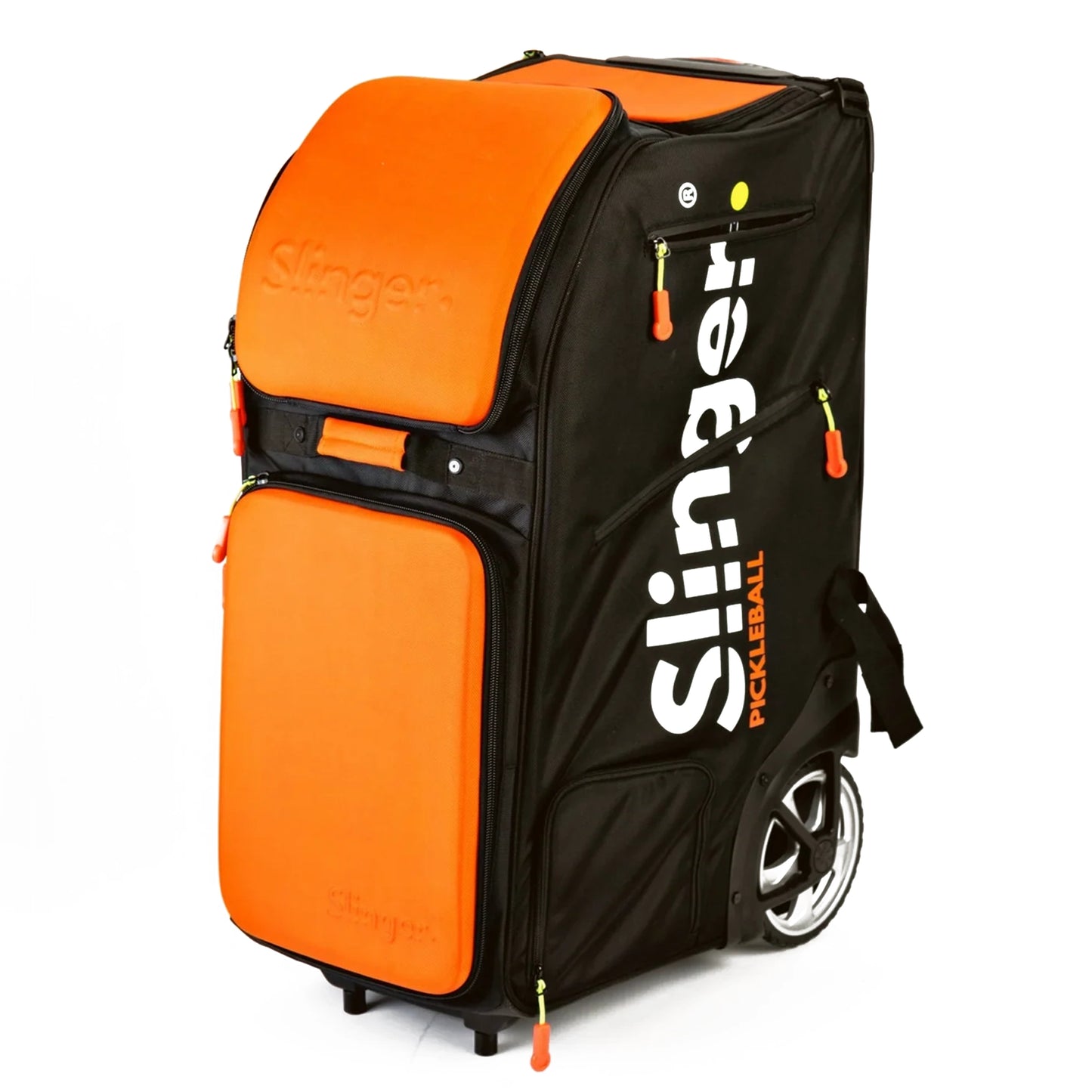 SLINGER BAG portable Pickleball launcher - Slam Pack + 60 Balls