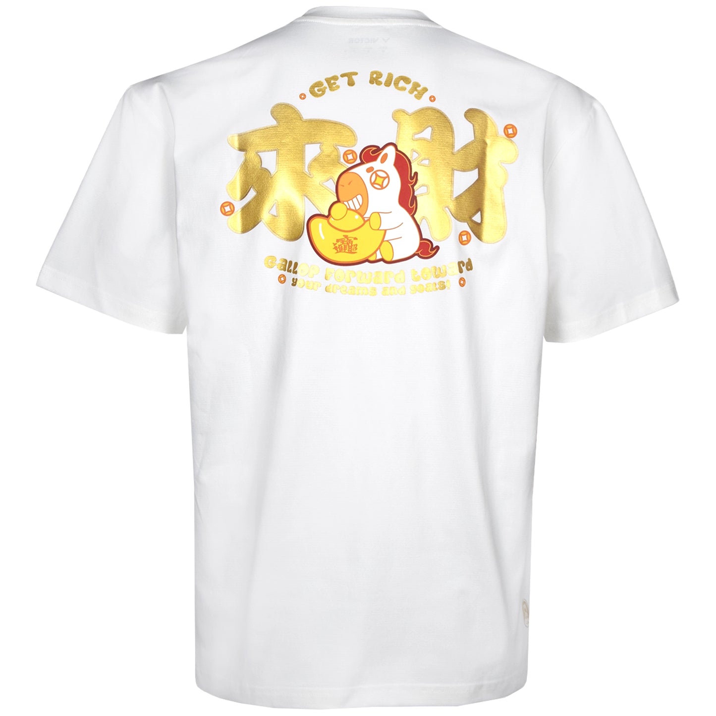 Victor CNY 2026 Edition Unisex Knitted T-Shirt T-603CNY A (White)