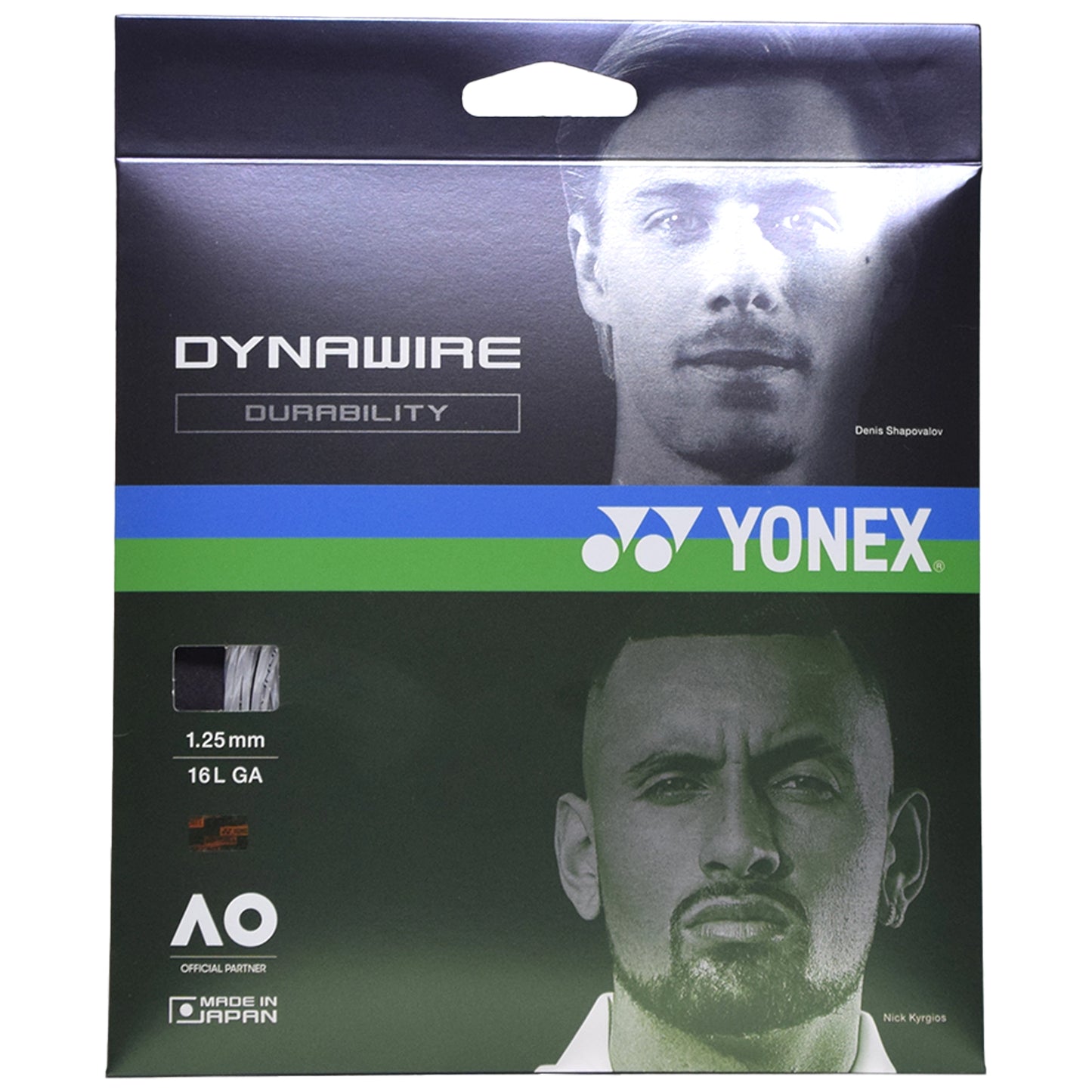 Yonex Dynawire 125 Blanc/Argent