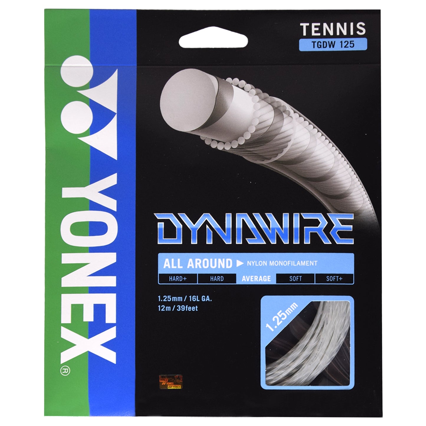 Yonex Dynawire 125 Blanc/Argent