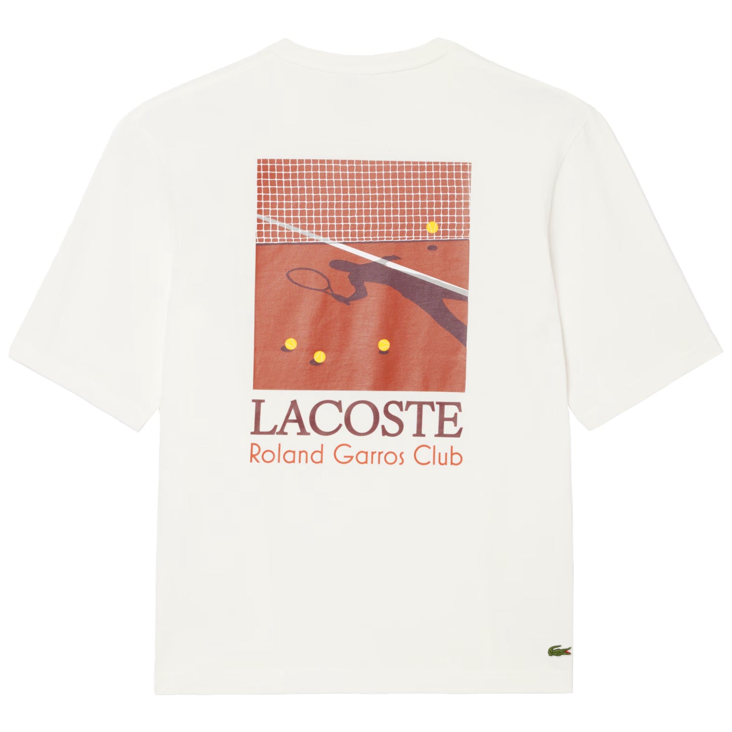 Lacoste Men's Roland Garros Edition Cotton T-Shirt TH0375-51-70V