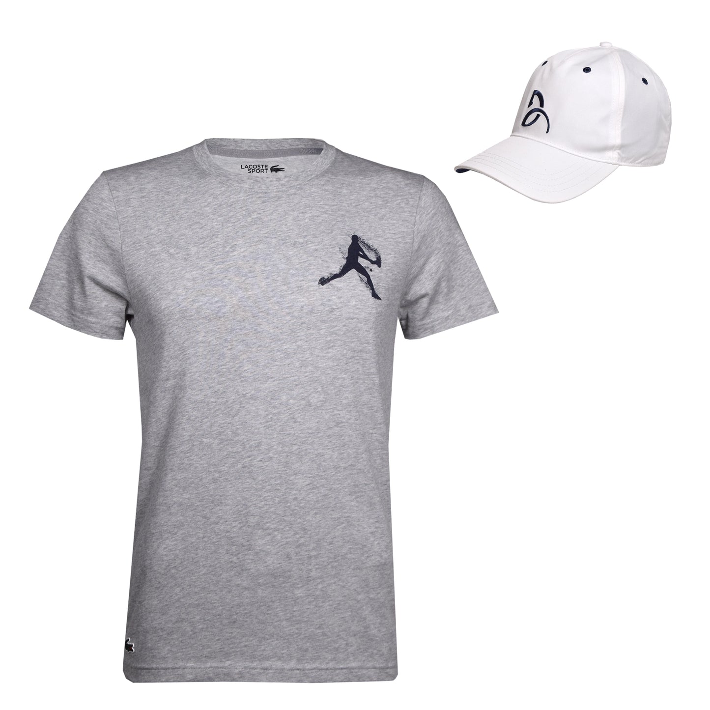 Lacoste x Novak Djokovic Ensemble T-shirt et casquette pour homme TH1044-52-MNC