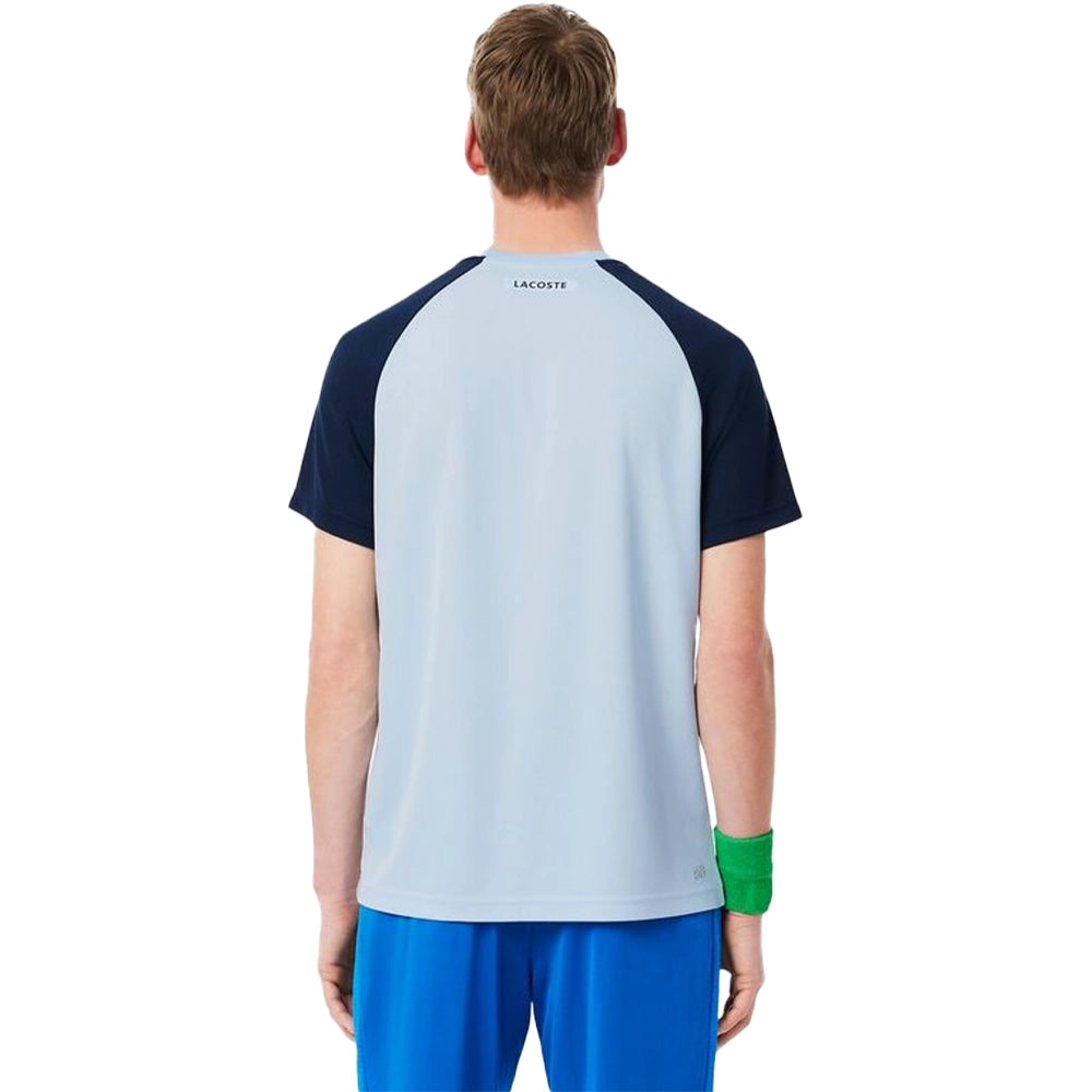 Lacoste Men's Ultra Dry Colour-Block T-Shirt TH8951-52-HIA