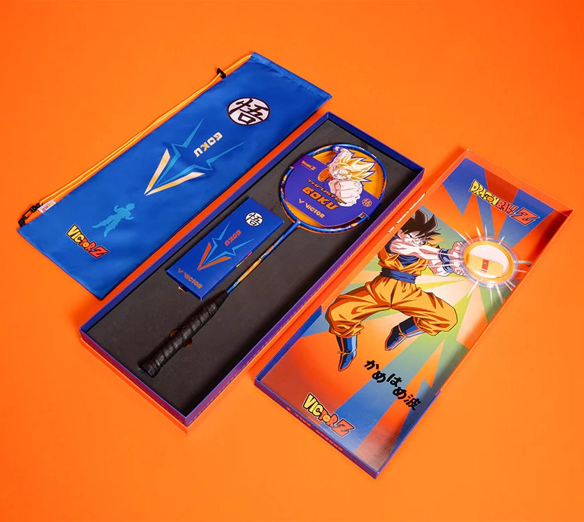 VICTOR x Dragon Ball Z THRUSTER GOKU Gift Box Collection (TK-GOKU-GB-F) - 4U