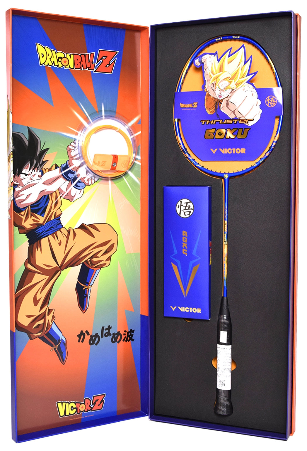 VICTOR x Dragon Ball Z THRUSTER GOKU Coffret cadeau pour raquette (TK-GOKU-GB-F) - 4U