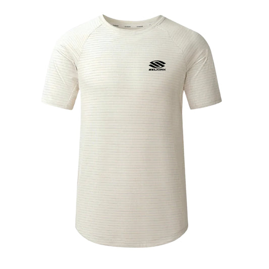 Selkirk T-shirt d'entraînement TruWear Cardinal pour homme (Crème)