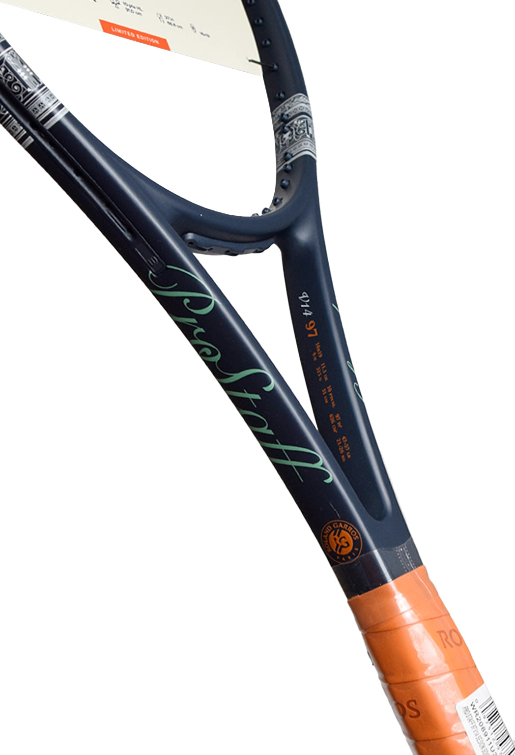 Wilson Pro Staff 97 V14 Roland-Garros 2026 - Session de Soirée (WR208911)