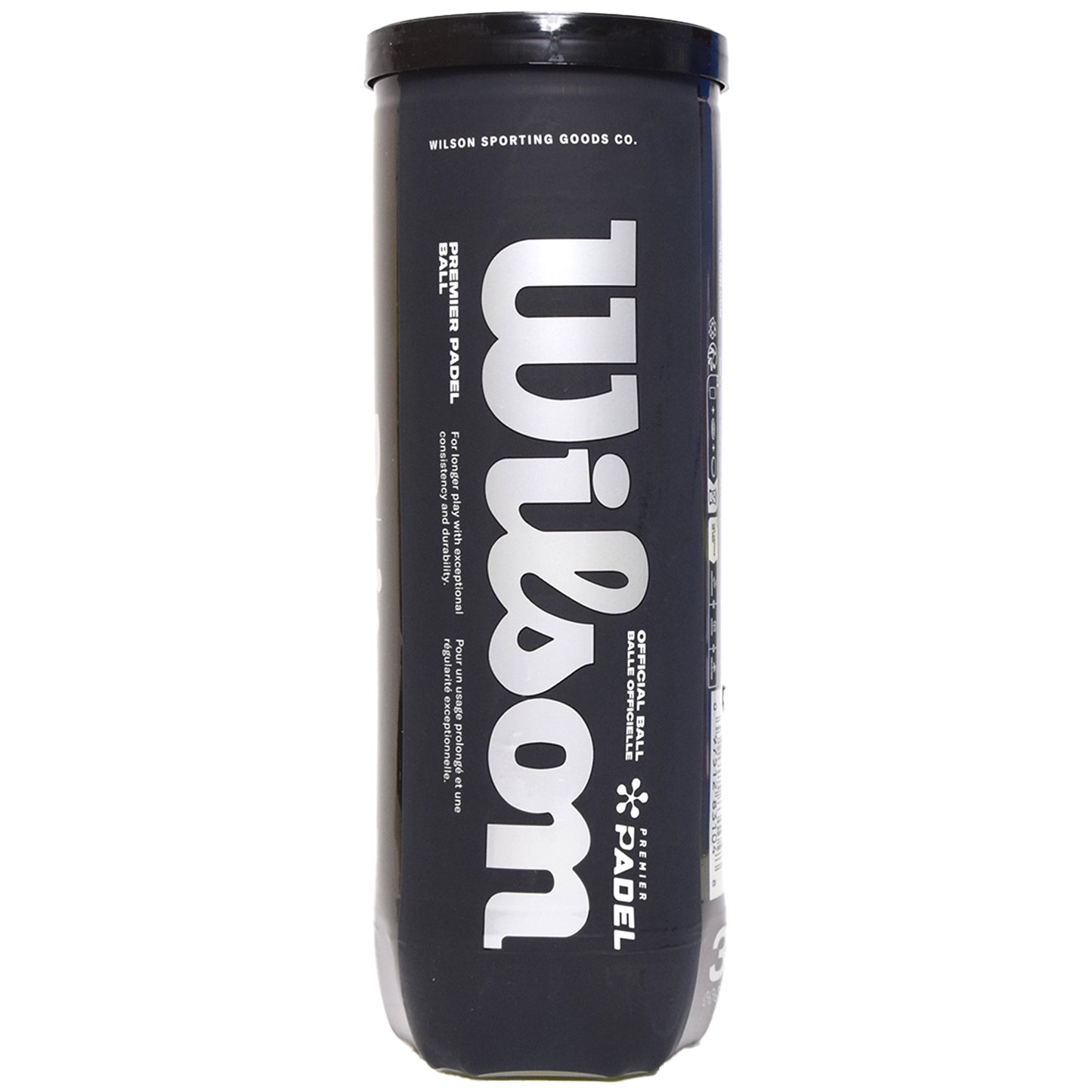 Wilson Premier Padel Ball - 3 Ball Can - Yellow