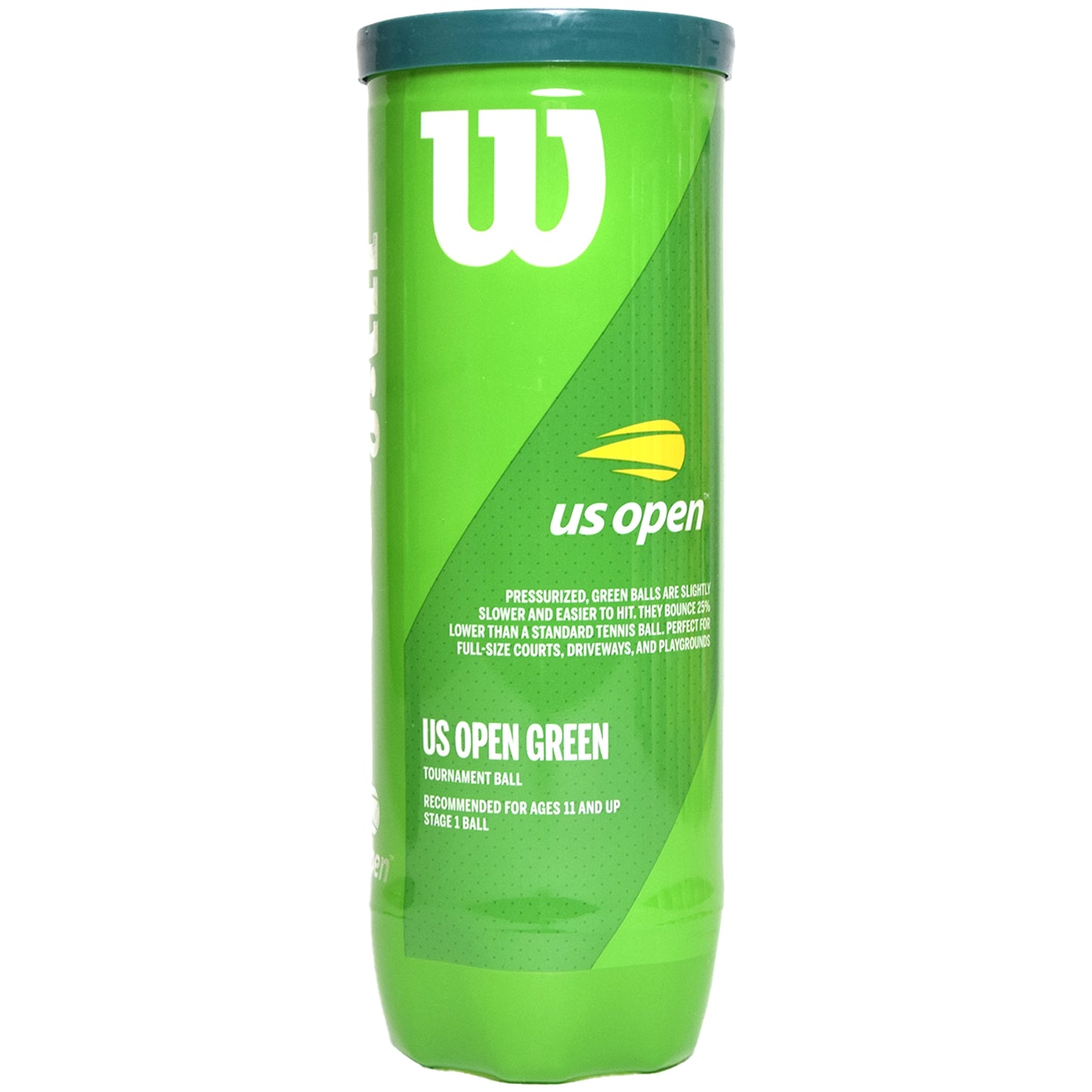 Wilson balles US Open Verte (Tube de 3)