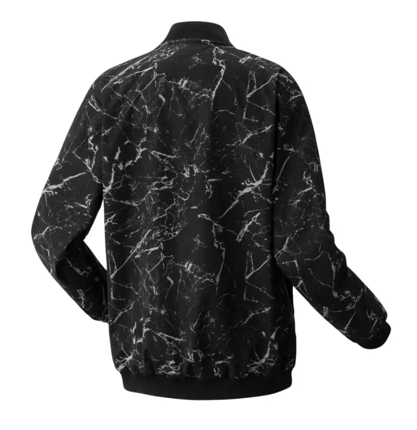 Yonex Survêtement d'échauffement (veste et pantalon) pour homme YM0041 Noir