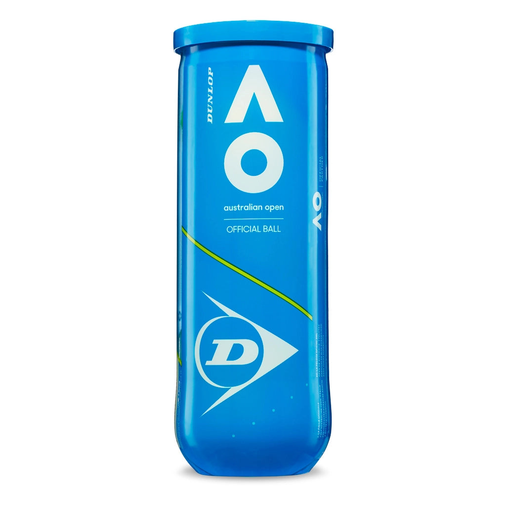 Dunlop balles Open d'Australie Extra-Duty (tube de 3)