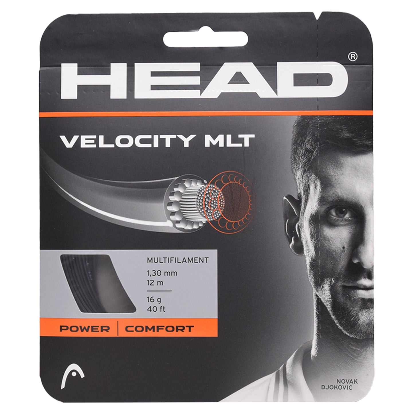 Head Velocity MLT 16 Black - Tenniszon