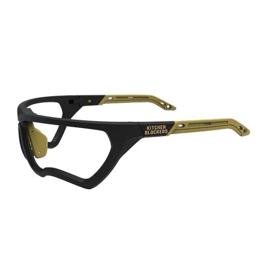 Kitchen Blockers Lunettes de protection sans lentilles - Noir