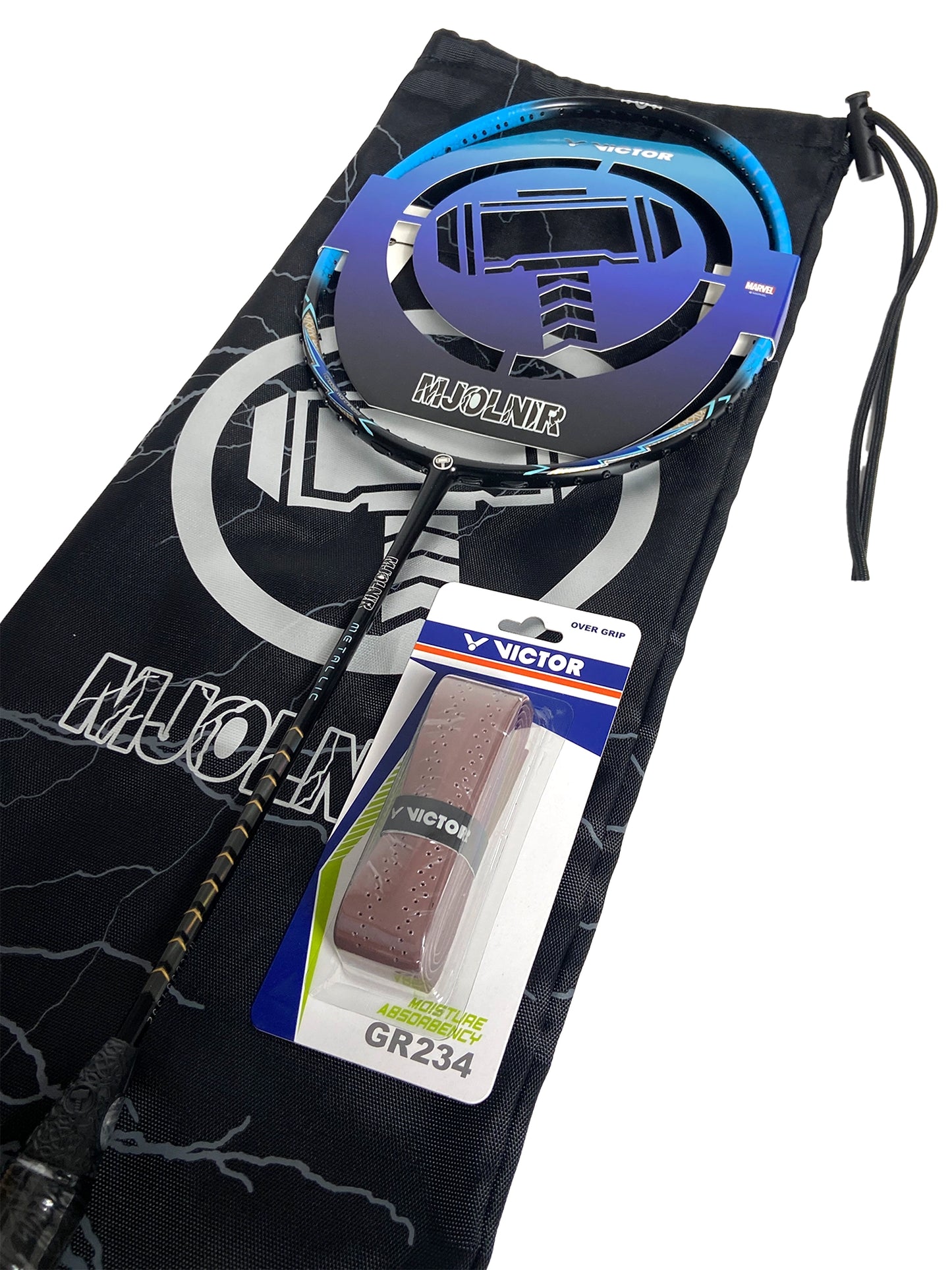 Victor X Marvel Mjolnir Metallic Limited Unstrung