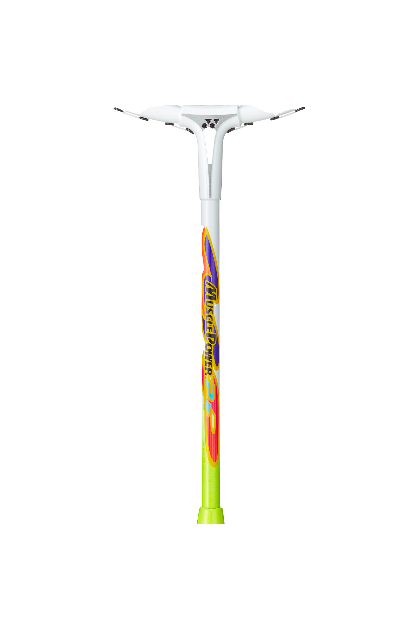 Yonex Muscle Power 2 Junior Cordée Blanc / Jaune