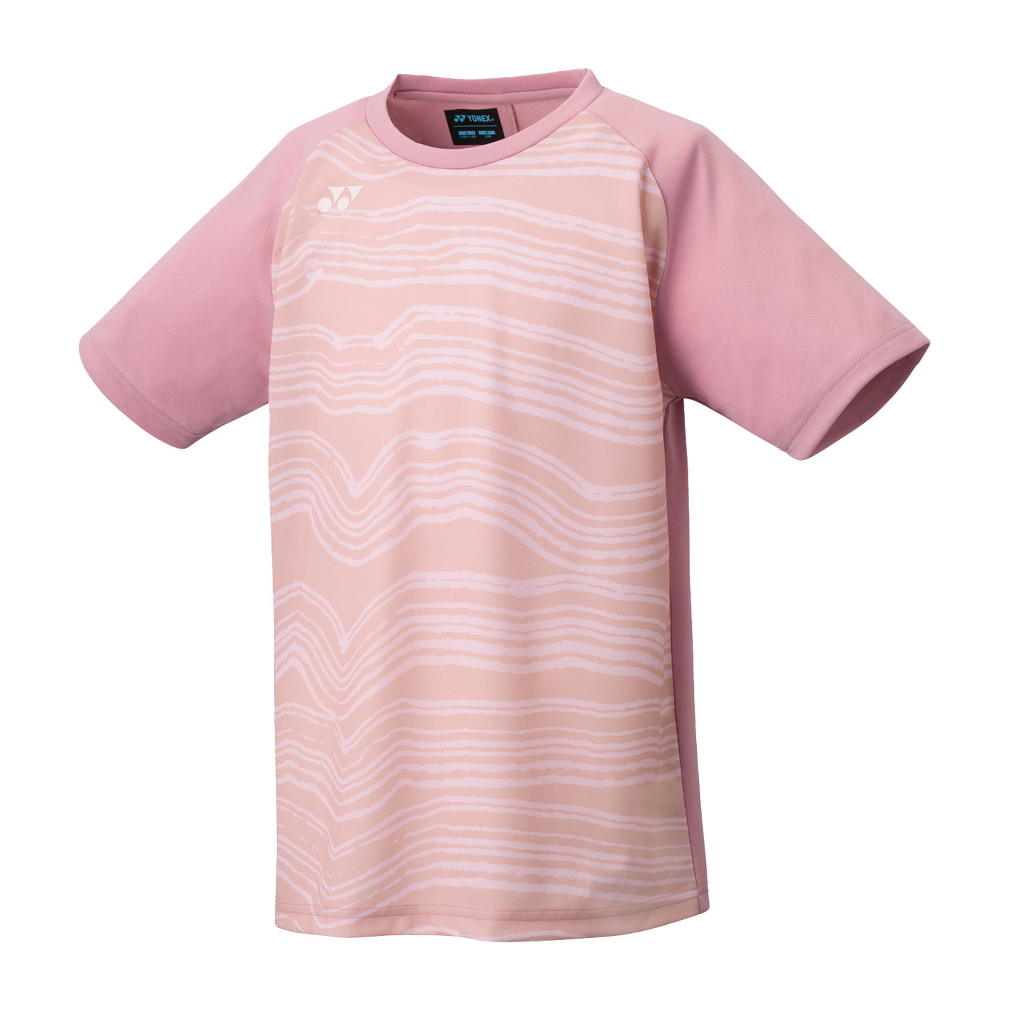 Yonex Junior Crew Neck Shirt Team YJ0050 Smoke Pink