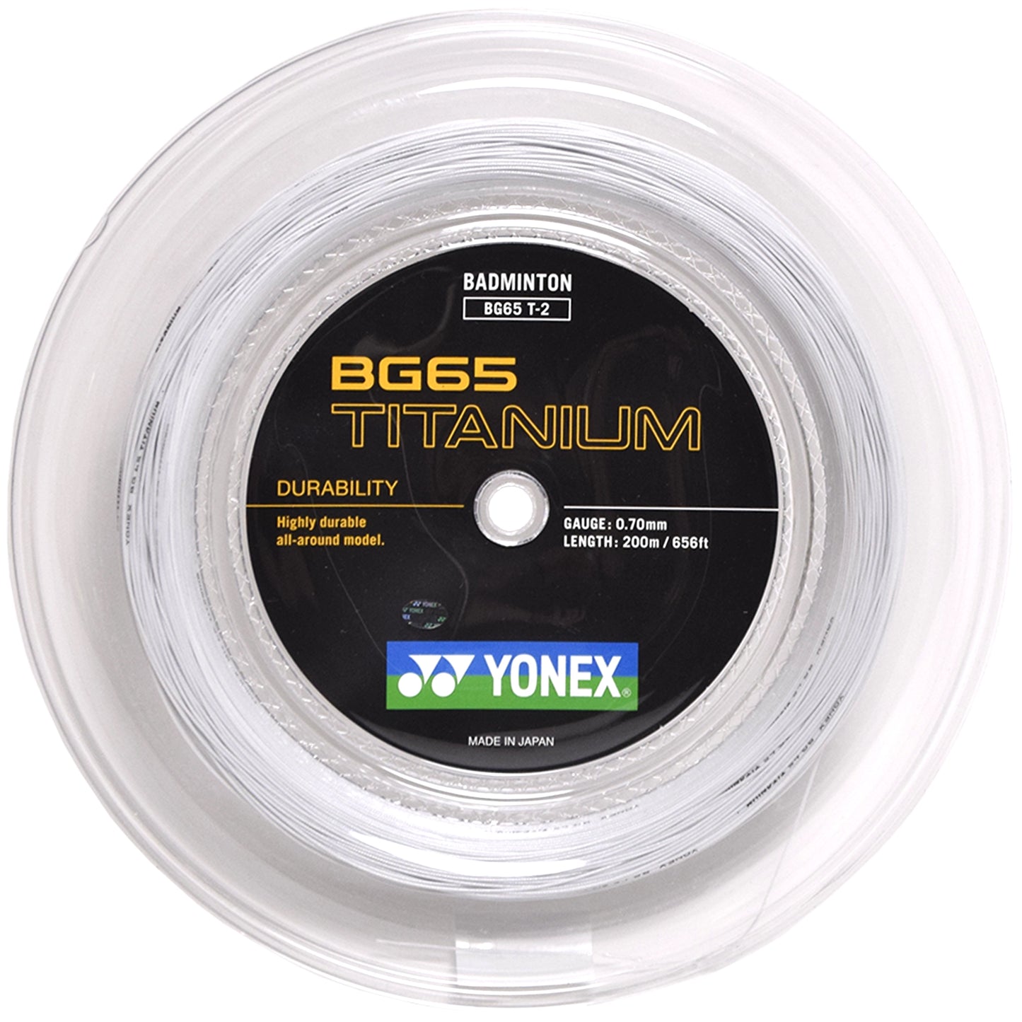 Yonex reel BG65 Titanium White (200M)