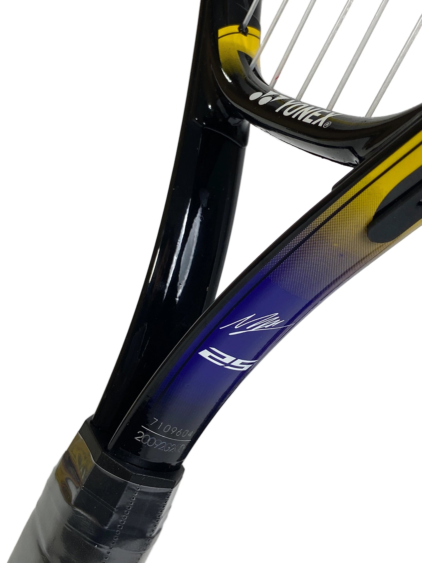Yonex KYRGIOS Junior 25" Strung Yellow/Navy (22NKJR25S)