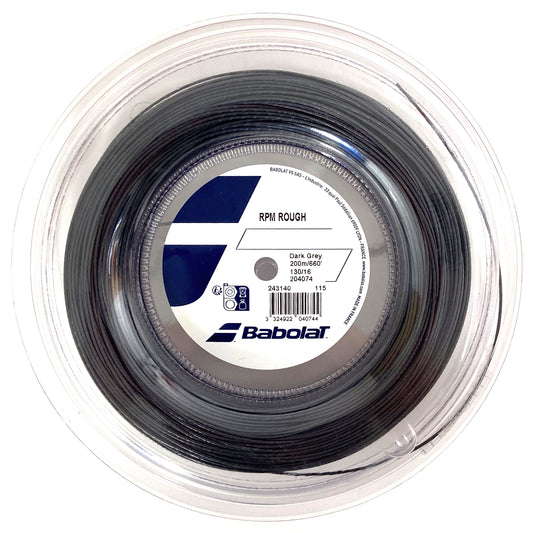 Babolat roulette RPM Rough 130/16 Gris foncé (200M)