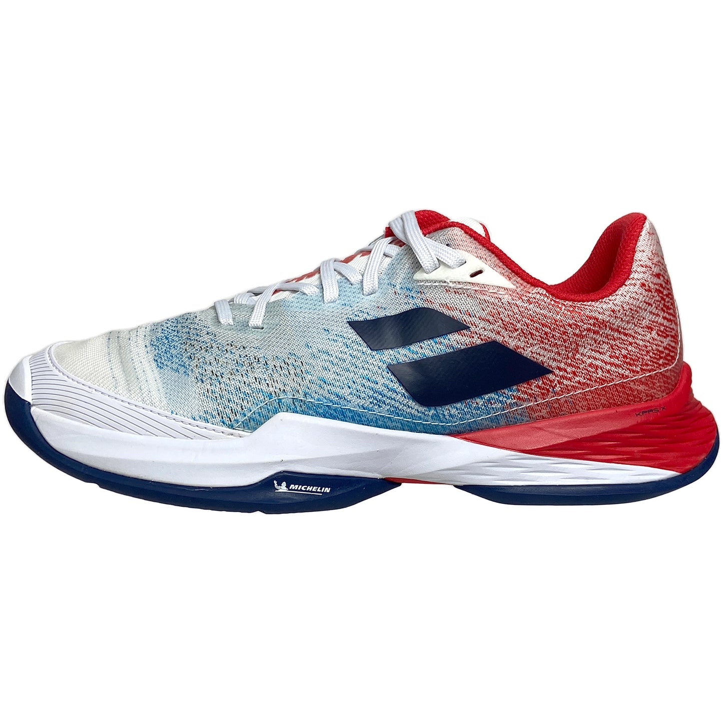 Babolat Homme Jet Mach 3 AC 30F22629-1005 Blanc/Bleu