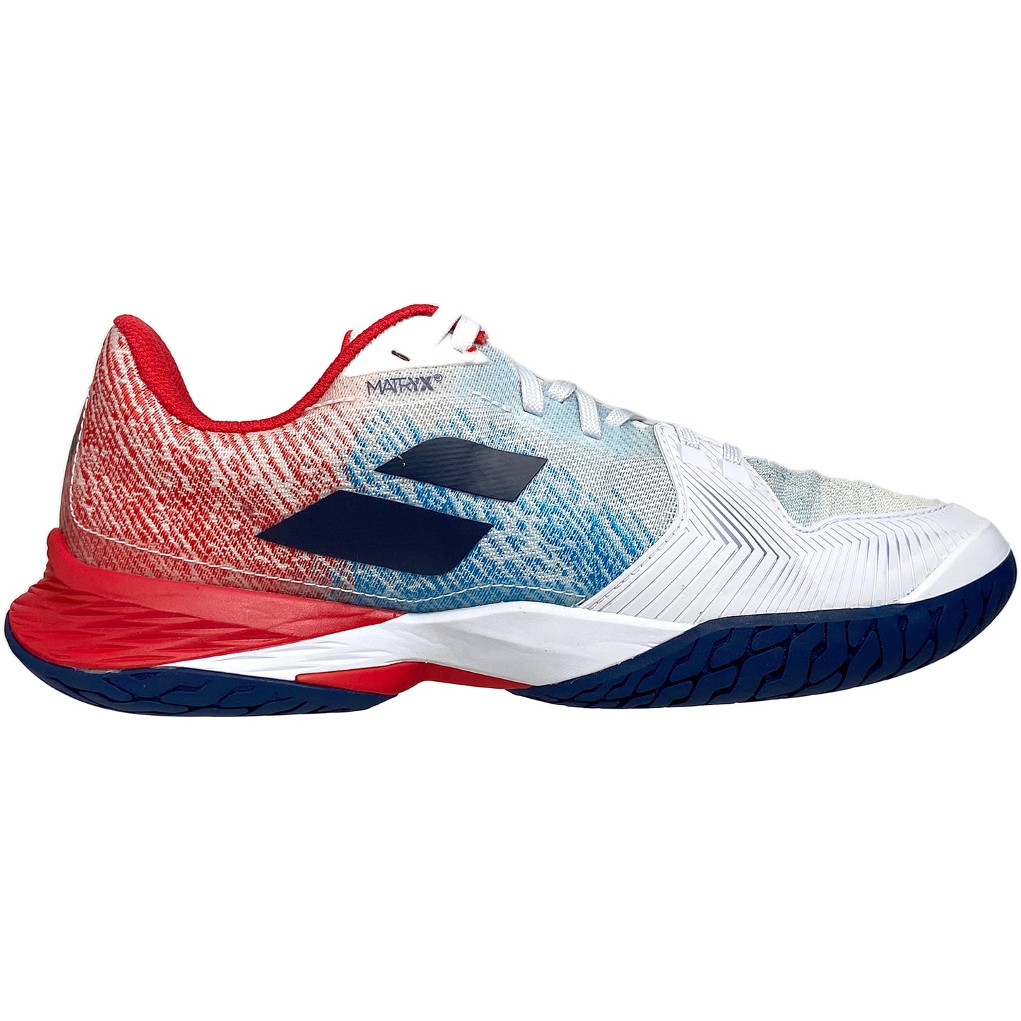 Babolat Homme Jet Mach 3 AC 30F22629-1005 Blanc/Bleu