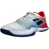 Babolat Homme Jet Mach 3 AC 30F22629-1005 Blanc/Bleu