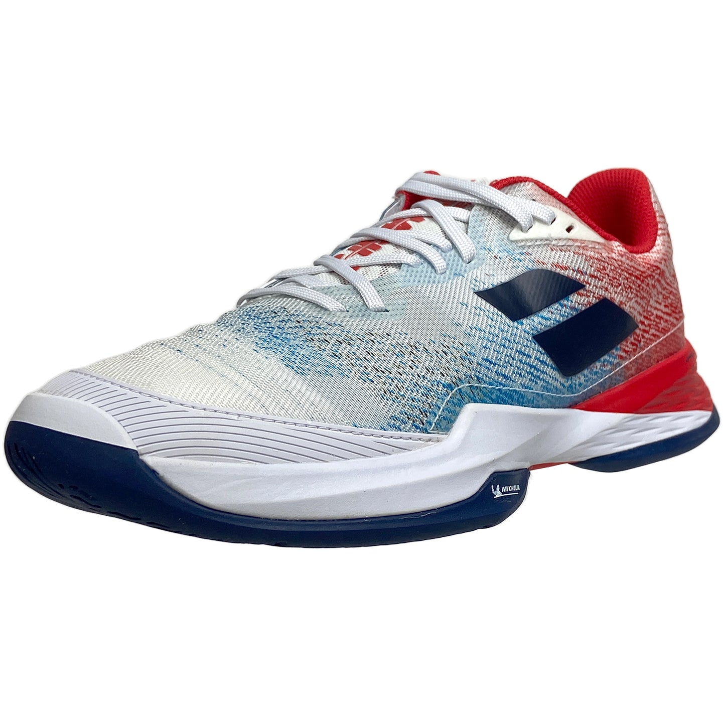 Babolat Homme Jet Mach 3 AC 30F22629-1005 Blanc/Bleu