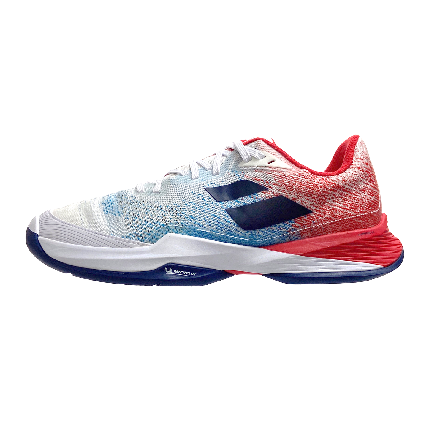 Babolat Homme Jet Mach 3 AC 30F22629-1005 Blanc/Bleu