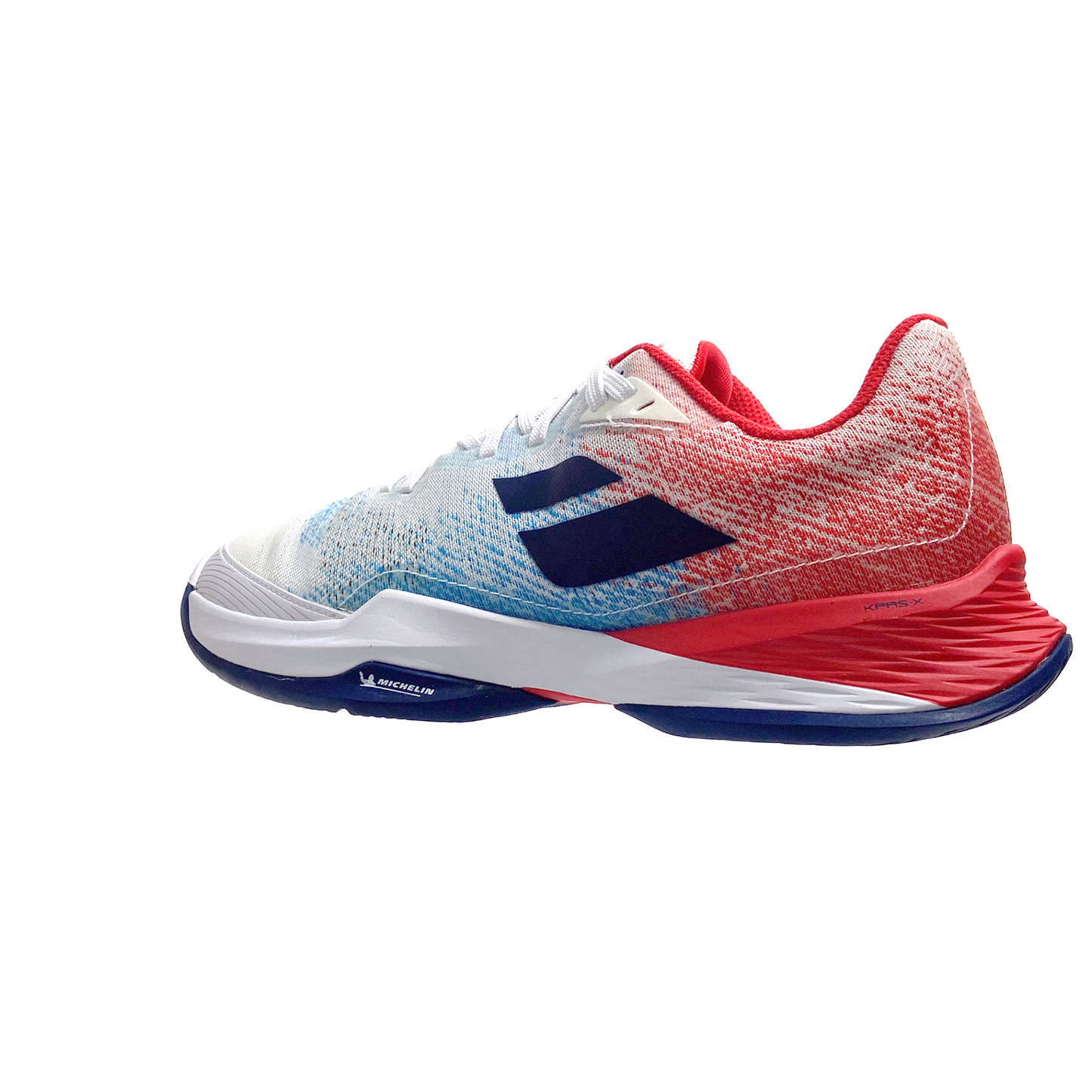 Babolat Homme Jet Mach 3 AC 30F22629-1005 Blanc/Bleu