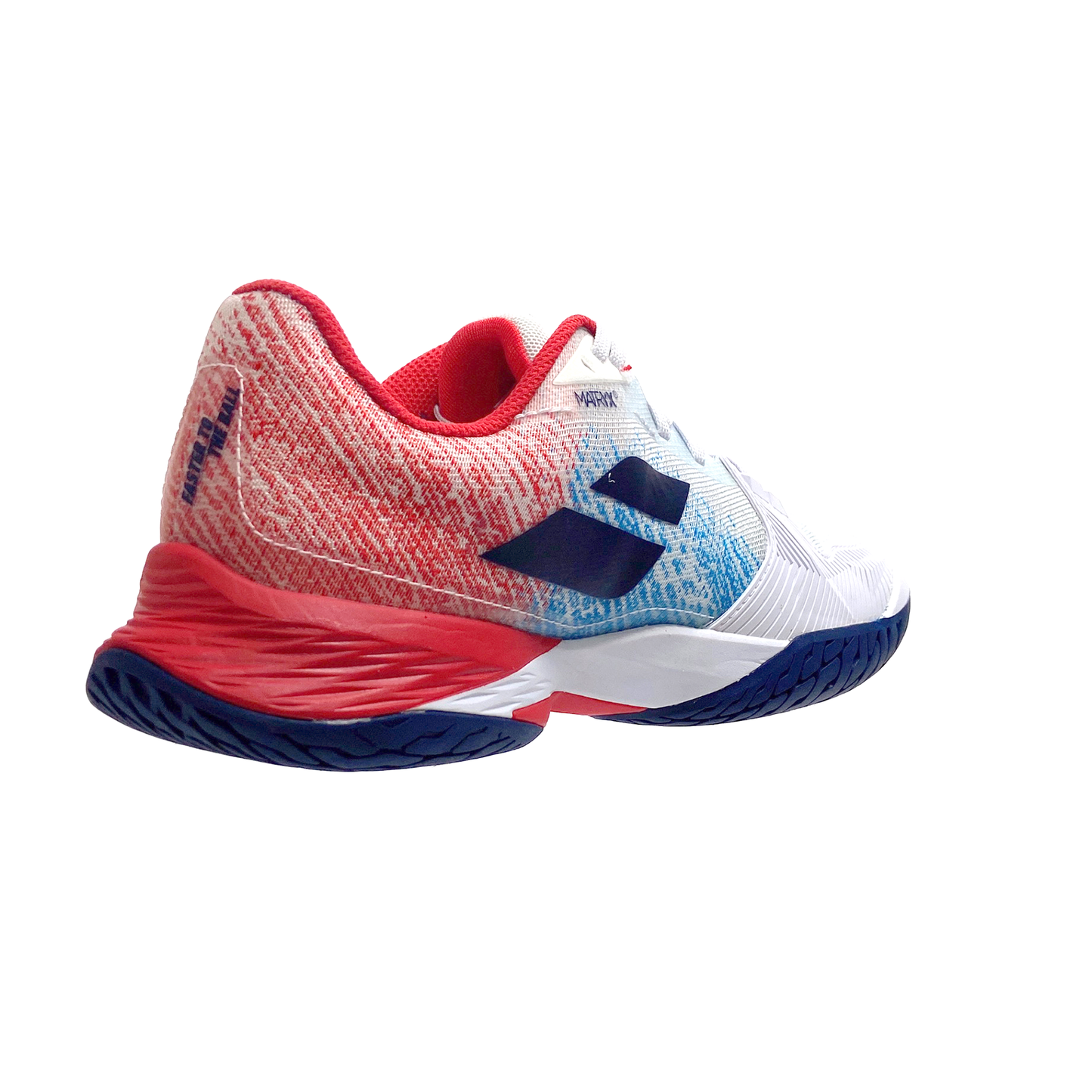 Babolat Homme Jet Mach 3 AC 30F22629-1005 Blanc/Bleu