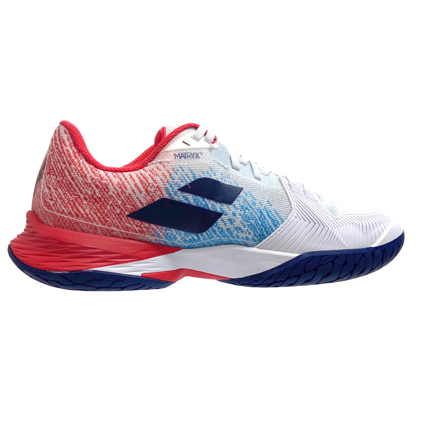 Babolat Homme Jet Mach 3 AC 30F22629-1005 Blanc/Bleu