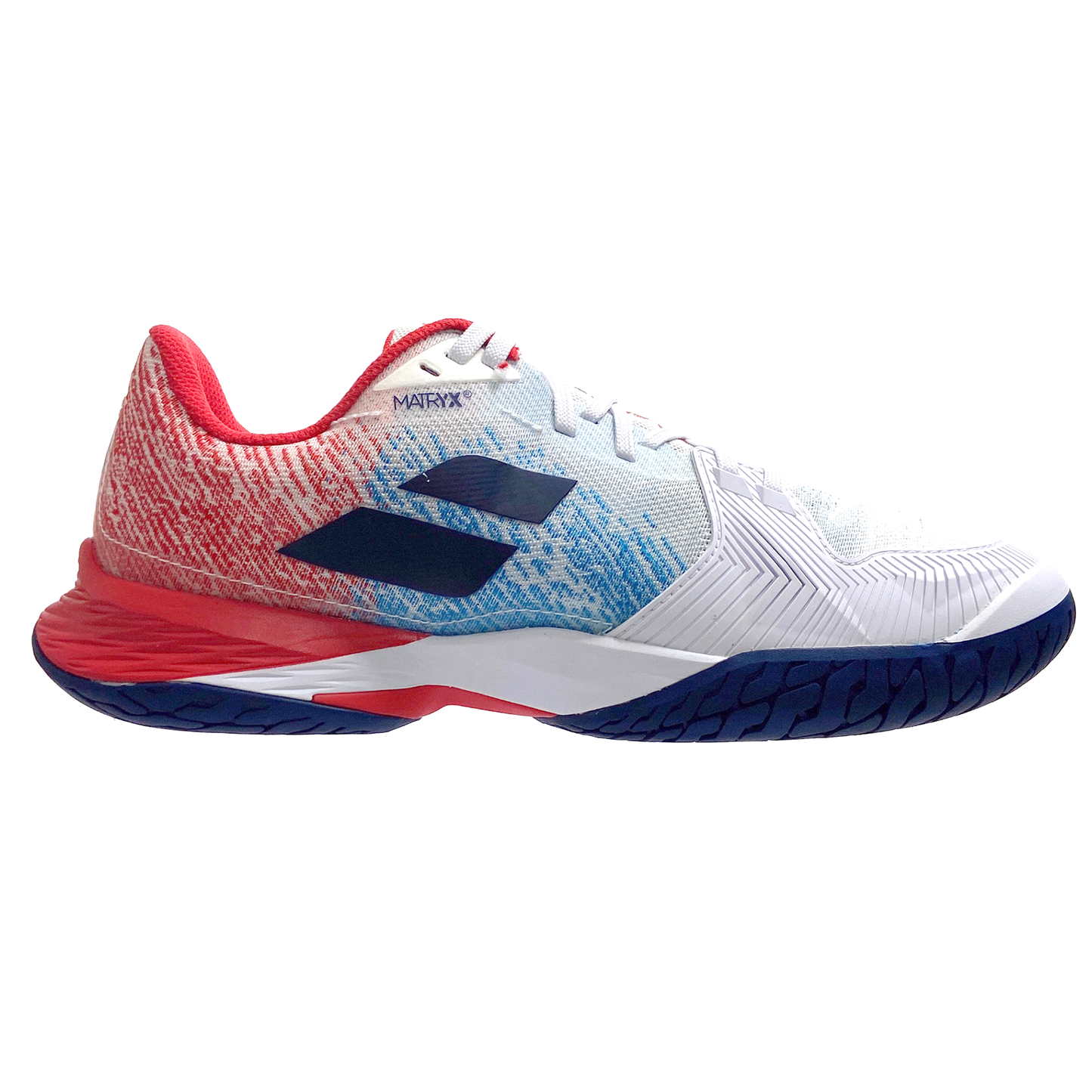 Babolat Homme Jet Mach 3 AC 30F22629-1005 Blanc/Bleu