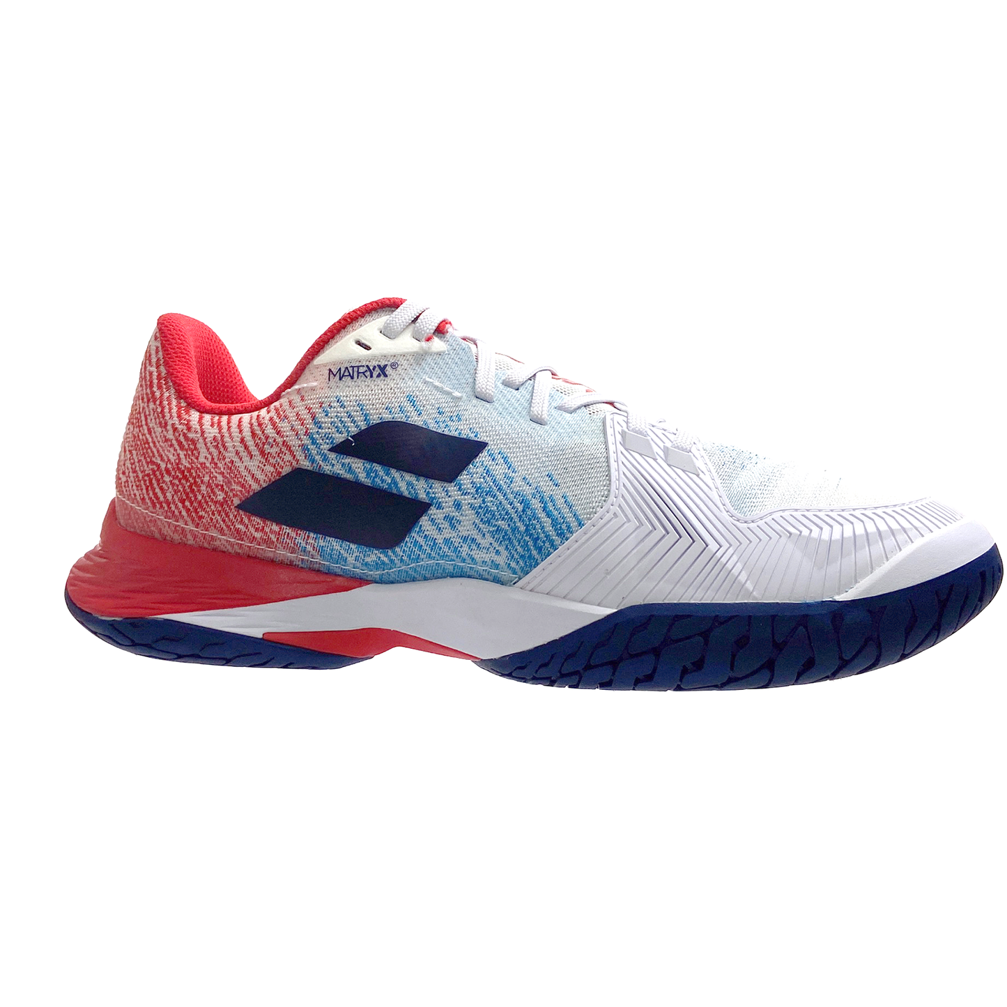 Babolat Homme Jet Mach 3 AC 30F22629-1005 Blanc/Bleu