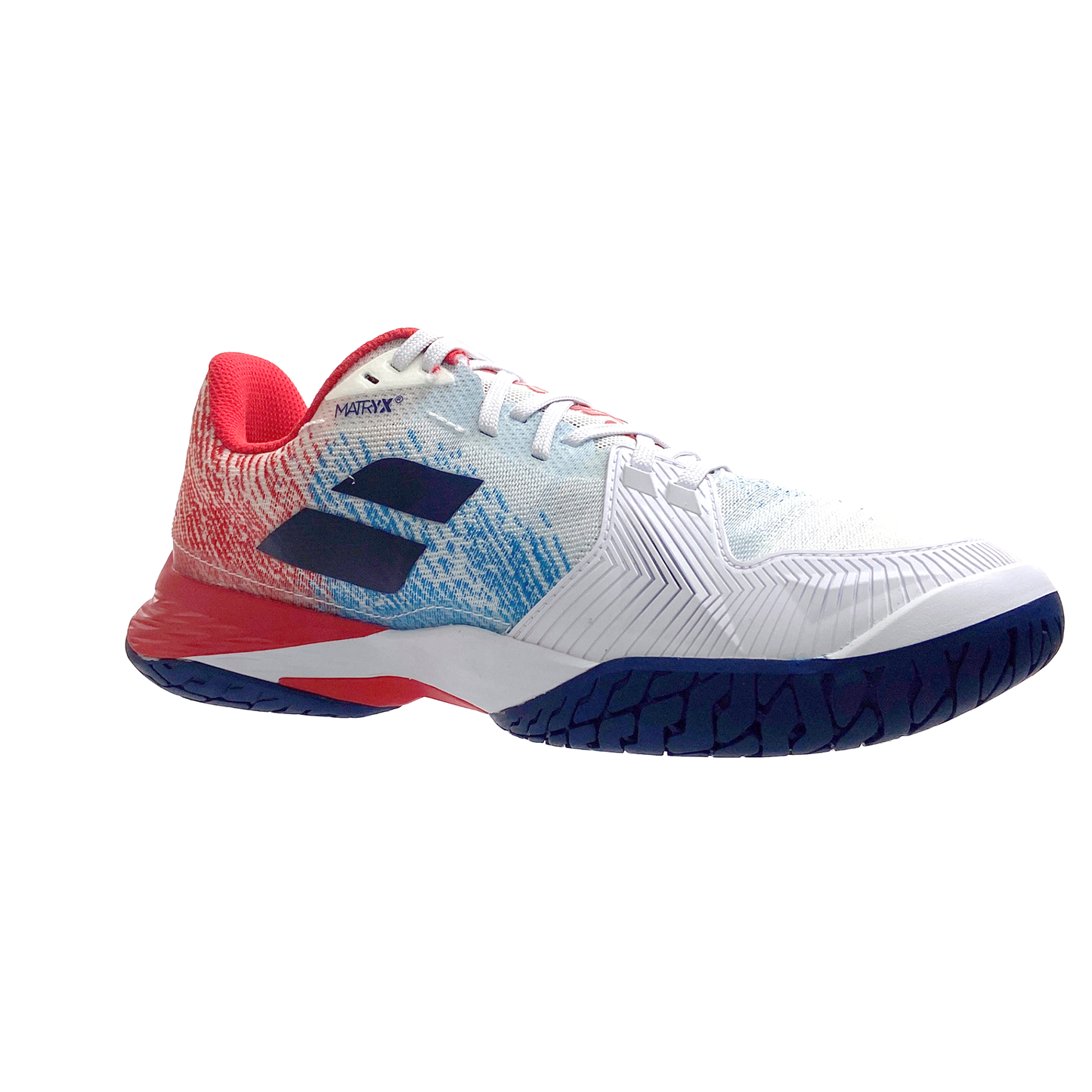 Babolat Homme Jet Mach 3 AC 30F22629-1005 Blanc/Bleu