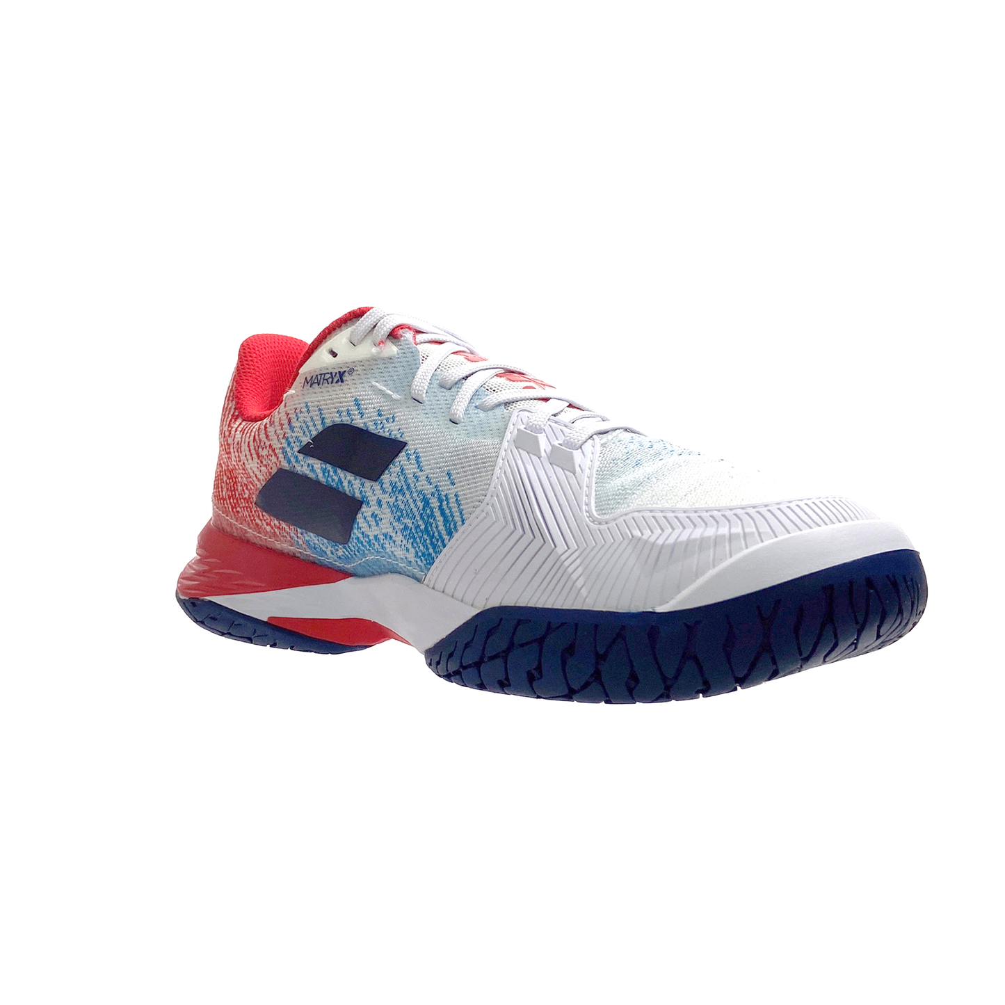 Babolat Homme Jet Mach 3 AC 30F22629-1005 Blanc/Bleu