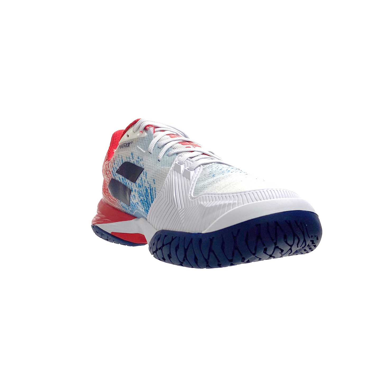 Babolat Homme Jet Mach 3 AC 30F22629-1005 Blanc/Bleu