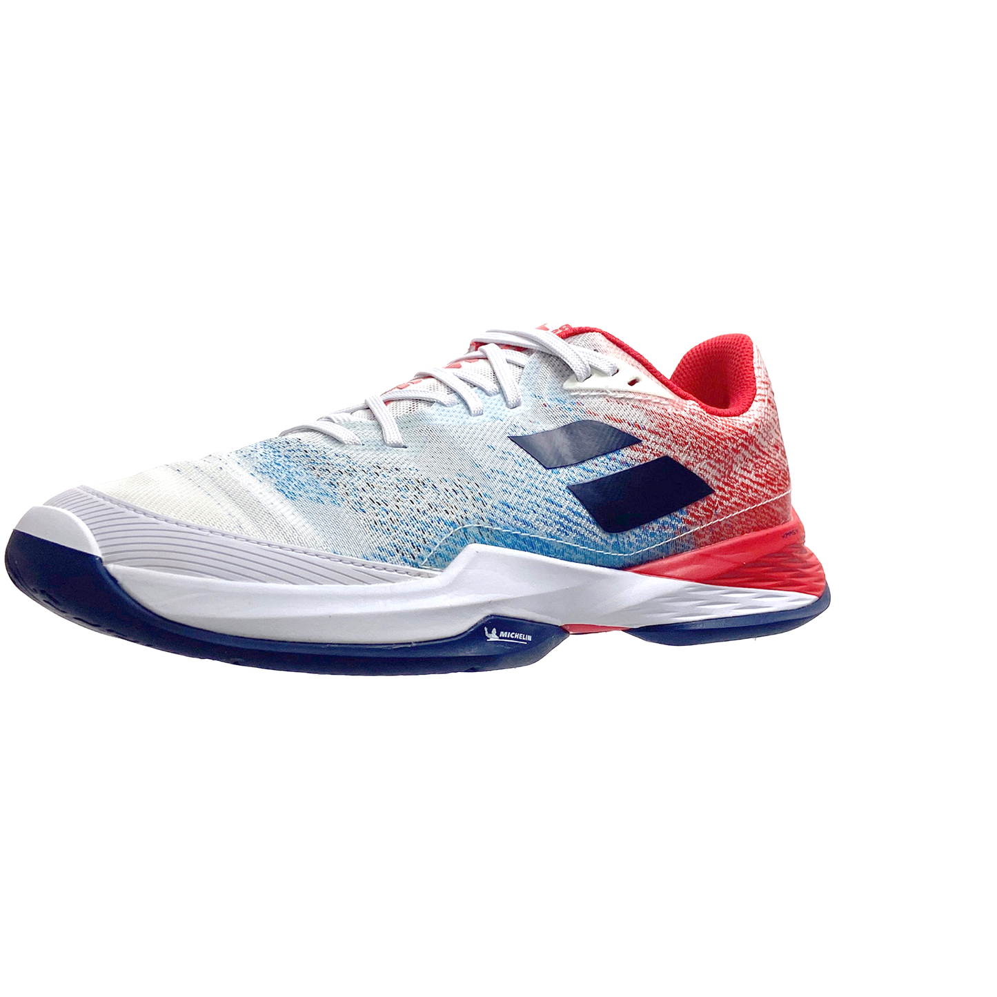 Babolat Homme Jet Mach 3 AC 30F22629-1005 Blanc/Bleu