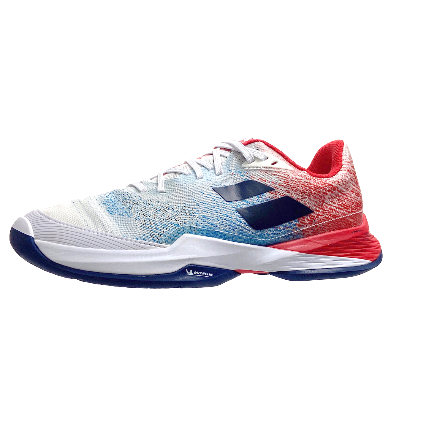 Babolat Homme Jet Mach 3 AC 30F22629-1005 Blanc/Bleu