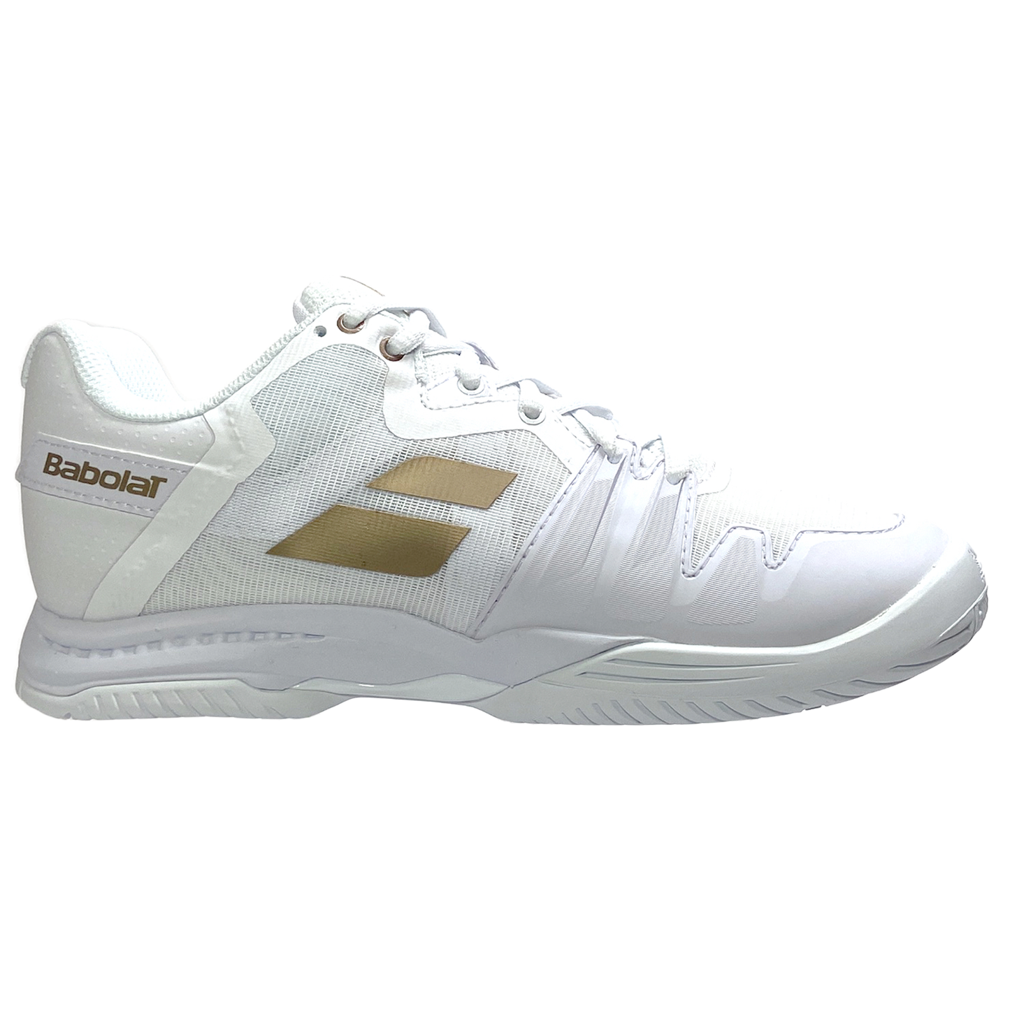 Babolat Women's SFX3 Wimbledon AC 31S23885-1070 White/Gold