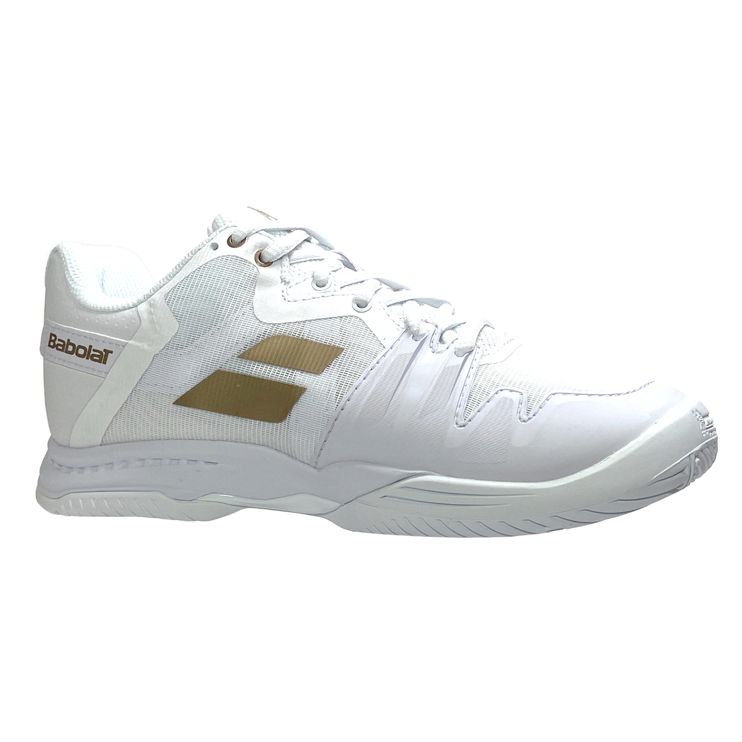 Babolat Women's SFX3 Wimbledon AC 31S23885-1070 White/Gold