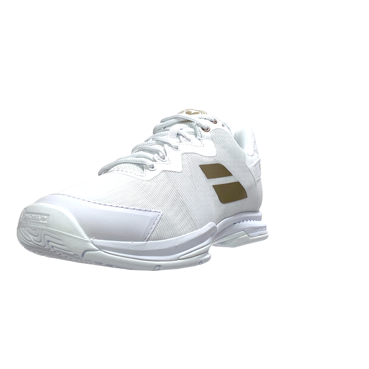 Babolat Women's SFX3 Wimbledon AC 31S23885-1070 White/Gold