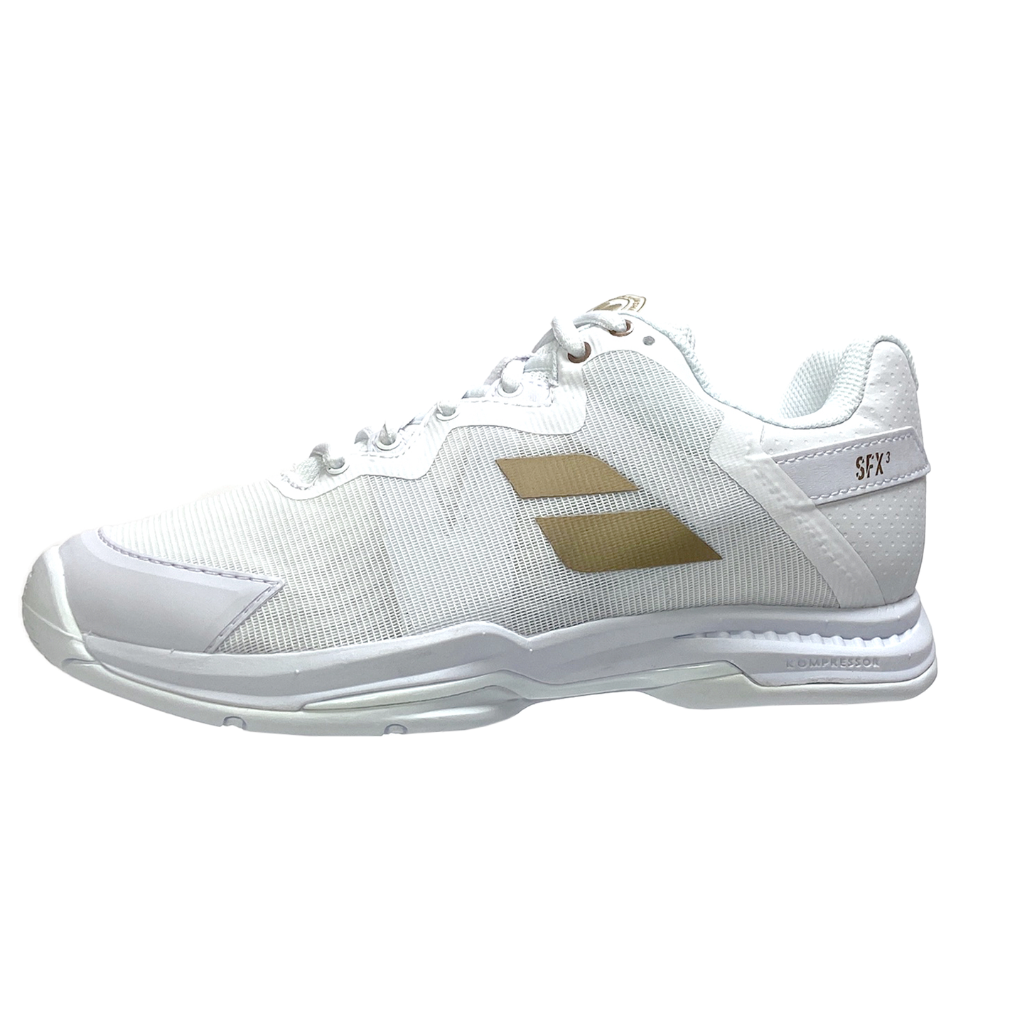 Babolat Women's SFX3 Wimbledon AC 31S23885-1070 White/Gold