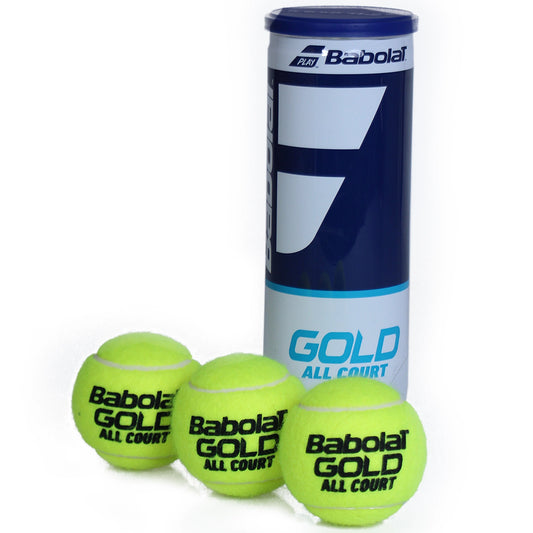 Babolat balles Gold ALL COURT (tube de 3)