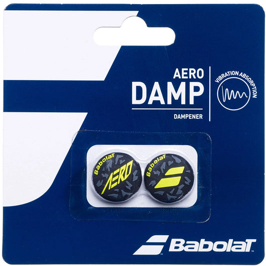 Babolat vibrastop Aero x2 Gris/Jaune/Blanc